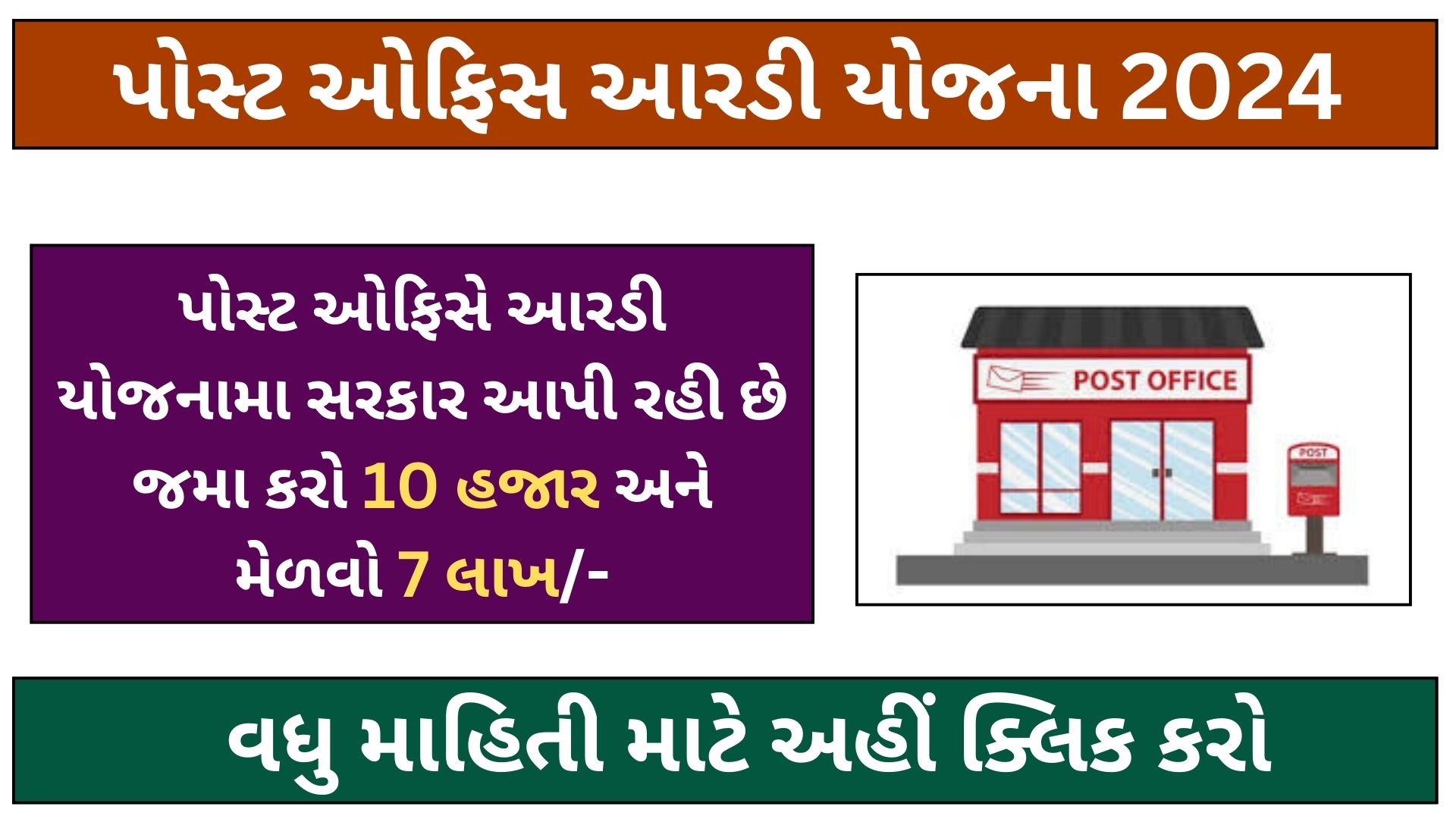 post office rd yojana 2024